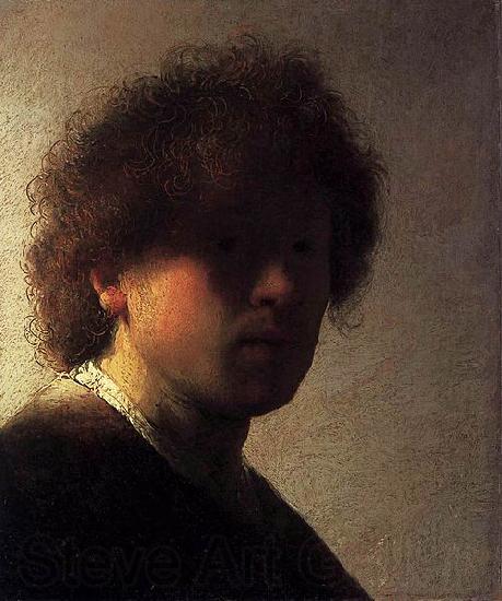 REMBRANDT Harmenszoon van Rijn Self-portrait France oil painting art